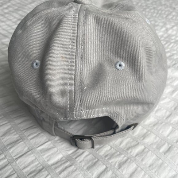 "Be A Good Person" dad baseball hat in grey with white embroidery - Picture 3 of 9
